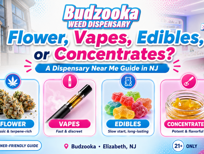 Flower, Vapes, Edibles, or Concentrates? A Dispensary Near Me Guide in NJ